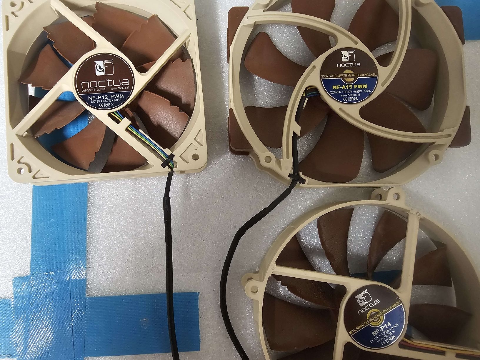 Custodie: 3 Noctua PC Gehäuselüfter – Usato da Frick venduto da SergejblackDB