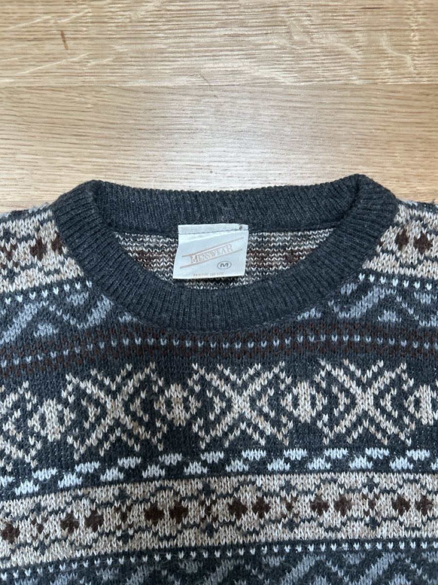 Pulls & Sweat-shirts: Pullover Strickpullover ethnisch Muster Grösse M – D'occasion à Luzern par ThrowbackVintage 1
