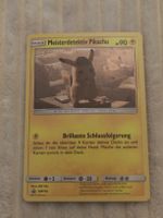 Pokemon Karte Meisterdetektiv Pikachu SM194 Basis gut