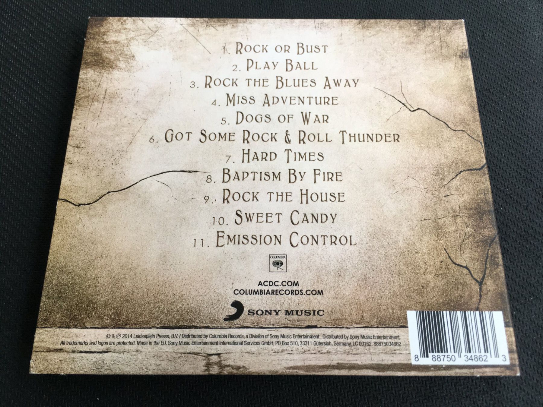 CD: AC/DC - Rock or Bust -CD- – Usato da St.Gallen venduto da MedienJoe 2