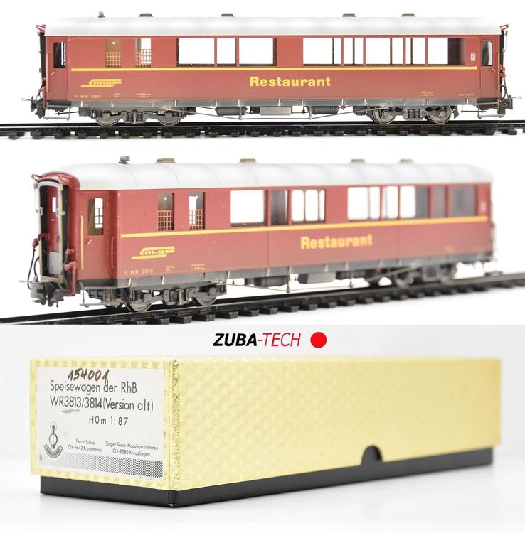 Locomotive H0 Ferro-Suisse 9213 – Déneigeuse RhB Rouge, 1:87, Fine Scale