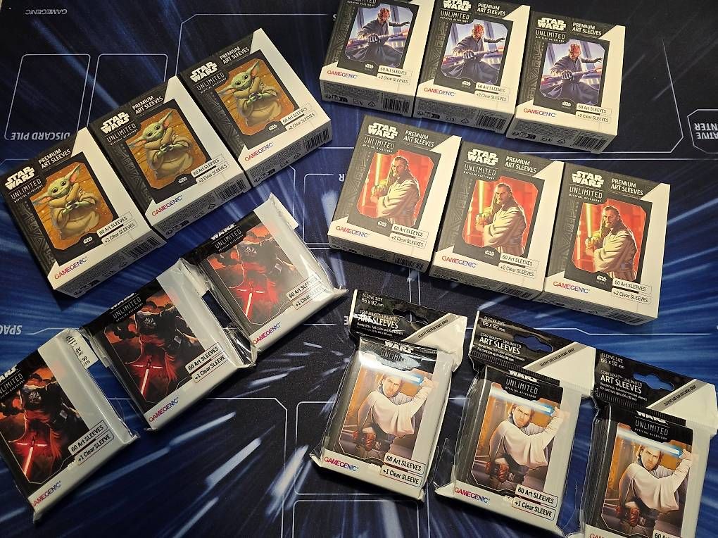 Star Wars Sammelbilder & Trading cards: Star Wars Unlimited Sleeves – Gebraucht aus Zwingen von Cards4U