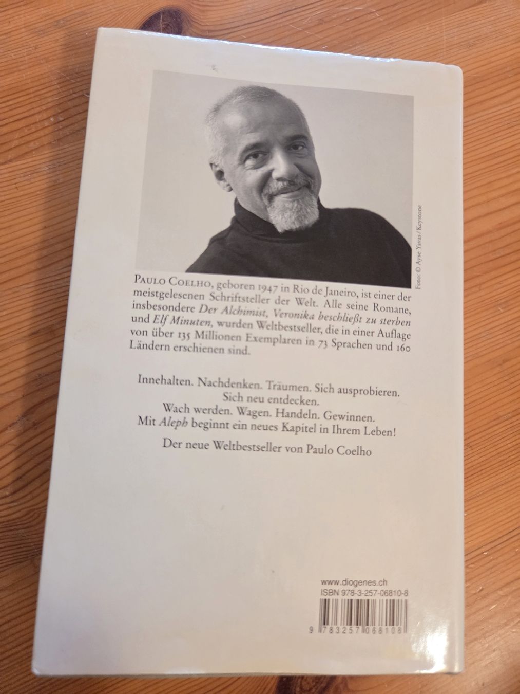 Libri: Paulo Coelho: Aleph Roman – Usato da Kriegstetten venduto da Urlaus 2