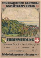 Ehrenmeldung Thurgau 1924