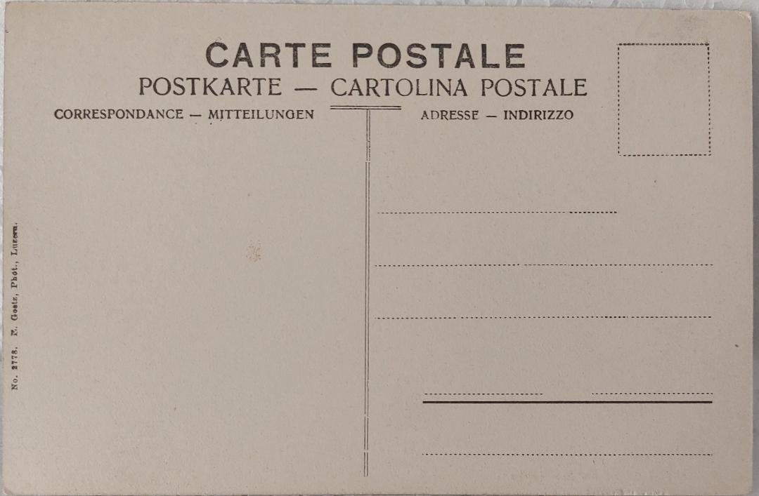 Cartoline postali: GOESCHENEN - Der grosse Tunnel GOTTHARDBAHN - Dampfzug – Usato da Delémont venduto da Domdom1 1