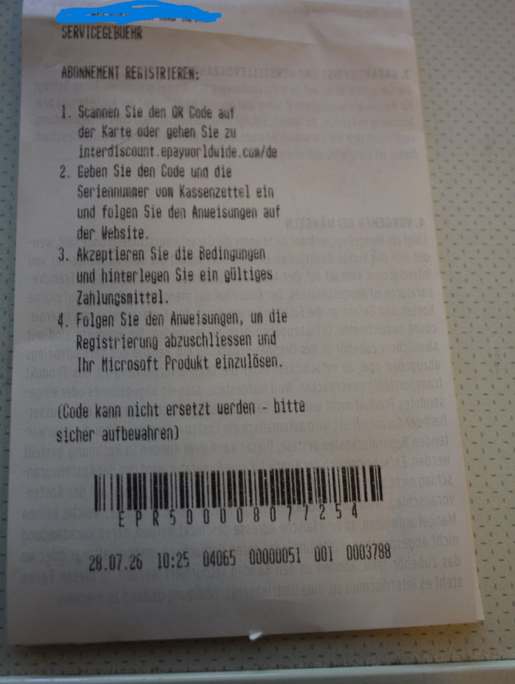 Interdiscount Gutscheine: Microsoft 365 Single 12 Monate Abonnement neu – Neu und originalverpackt aus Wettingen von Licht08 3