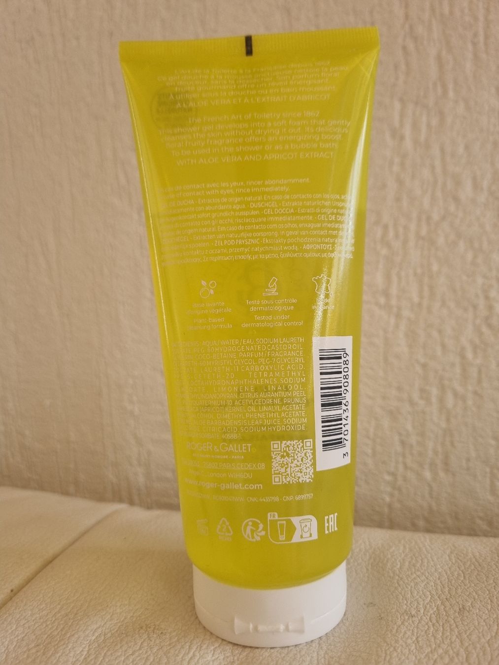 Doccia: Roger Gallet Gel Dolche Fleur D'Osmanthus 200ml  – Usato da Wildhaus venduto da Lurch1971 1