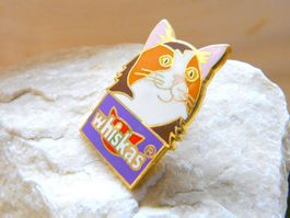 ❗ Katze chat gatto cat Whiskas Effems   +Versand Pin M11A.09