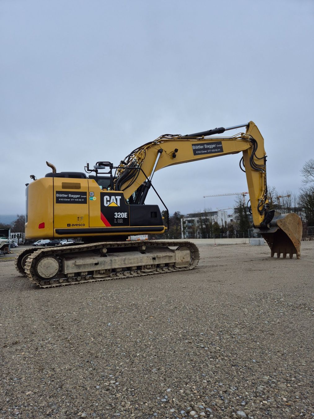 Caterpillar Bagger: Bagger, Caterpillar 320 E LRR – Gebraucht aus Ebnet von Digger17 7