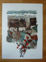 Rudolf Mirer Litho  "Der  Herbst" 1988,  Fr. 1350.--