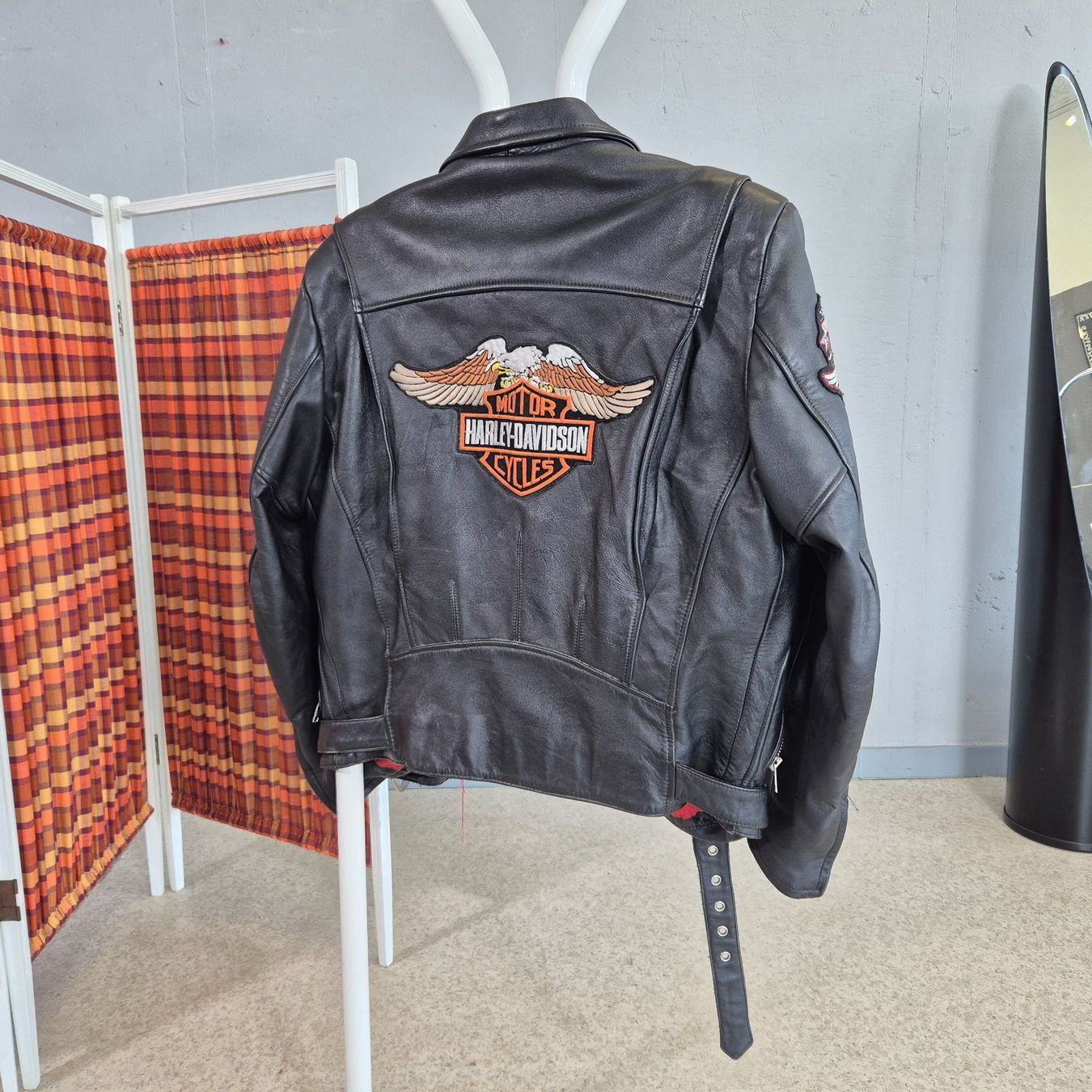 IXS Giacche: IXS Lederjacke Motorradjacke Grösse M Harley Davidson – Usato da Nottwil venduto da Wondewa-Shop 7
