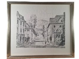 RORSCHACH MARIABERG THEO GLINZ  Originallitho