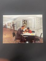 Ansichtskarte Briefmarkenkabinett PTT-Museum Bern 