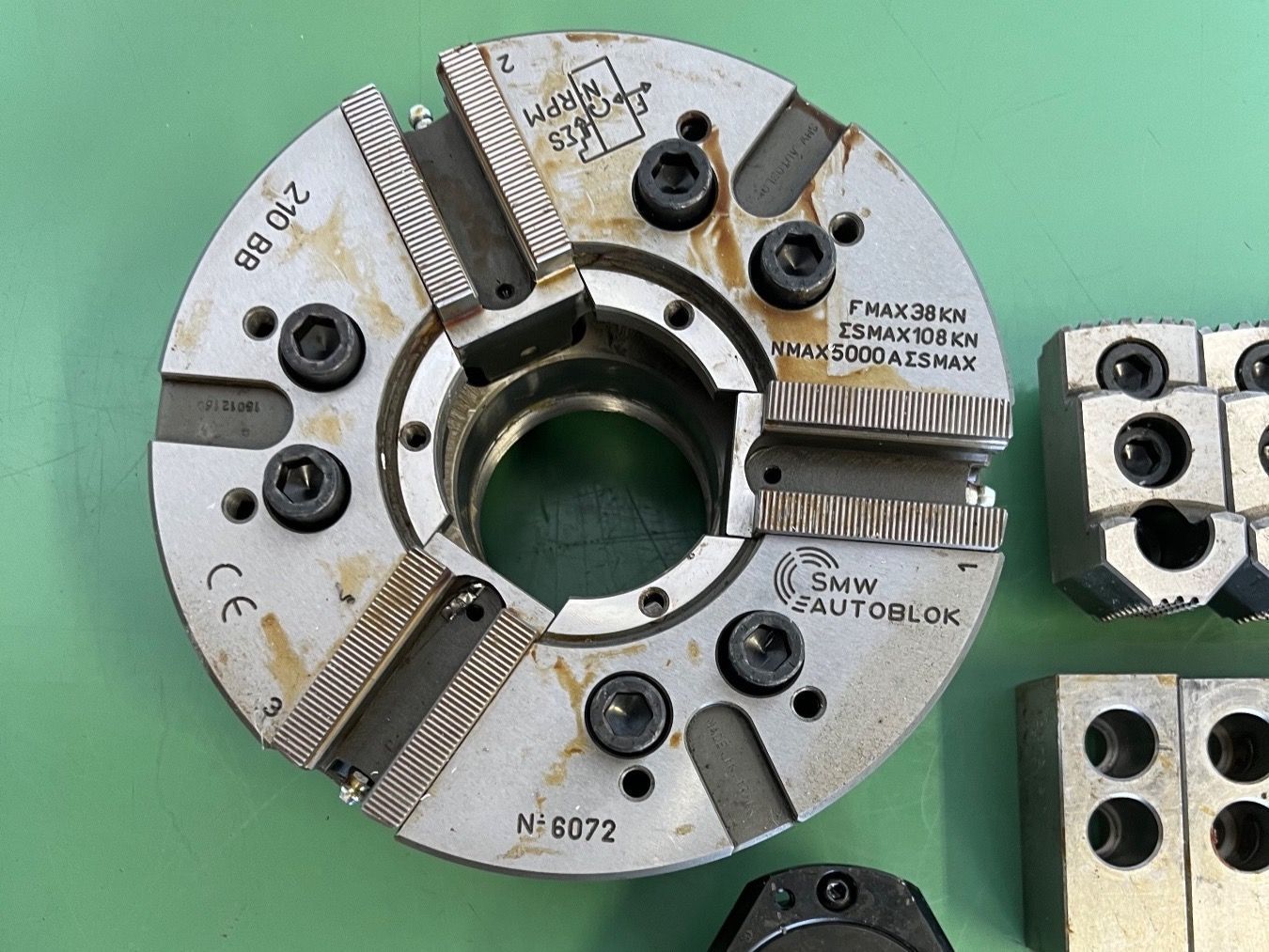 Altro per industria metallurgica: Mandrin 3 mors hydraulique – Nuovo e nell'imballaggio originale da Aarberg venduto da SNMachines 2