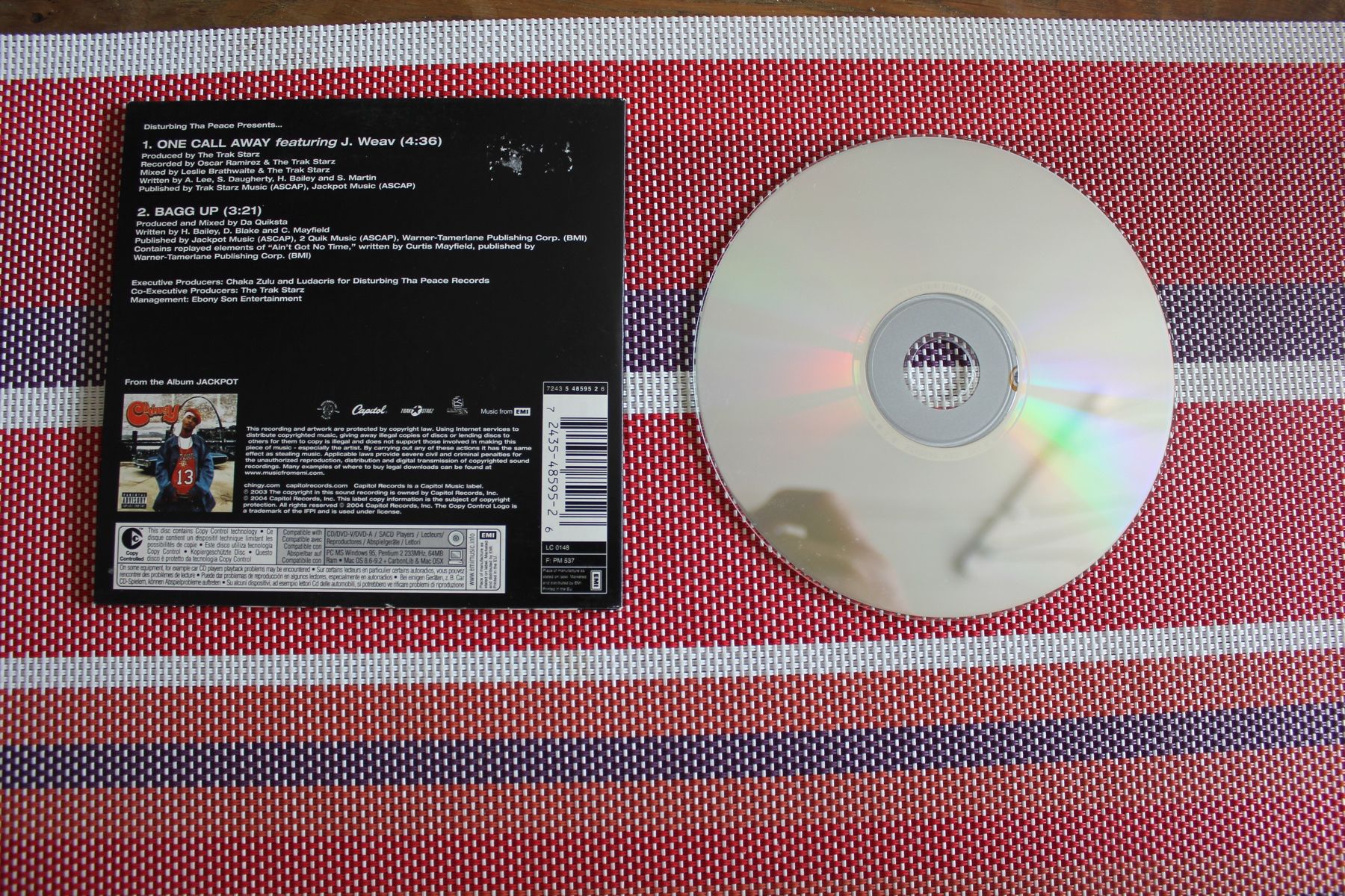 CDs: Chingy-One Call Away cd single – Gebraucht aus Geroldswil von CD-Verkauf-2022 1