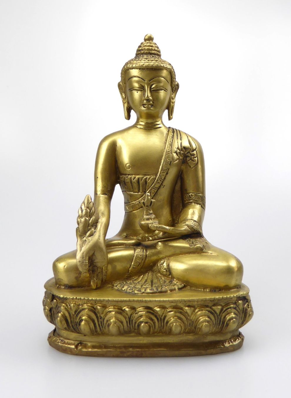 Sculture & Statue: Medizin-Buddha - Messing – Nuovo e nell'imballaggio originale da Mauren venduto da Yeelen