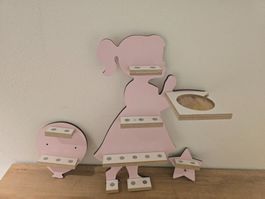 Tonieregal rosa für 20 Tonies und Toniegerät