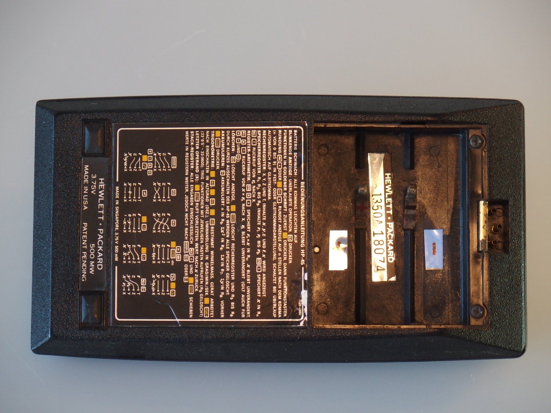 Hewlett Packard Calculatrices: Hewlett-Packard HP 45 – D'occasion à Gwatt (Thun) par Nocturnal_99 8
