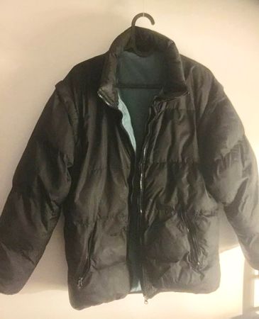 Warme Winterjacke, Schwarz, Grösse M, Top Zustand!