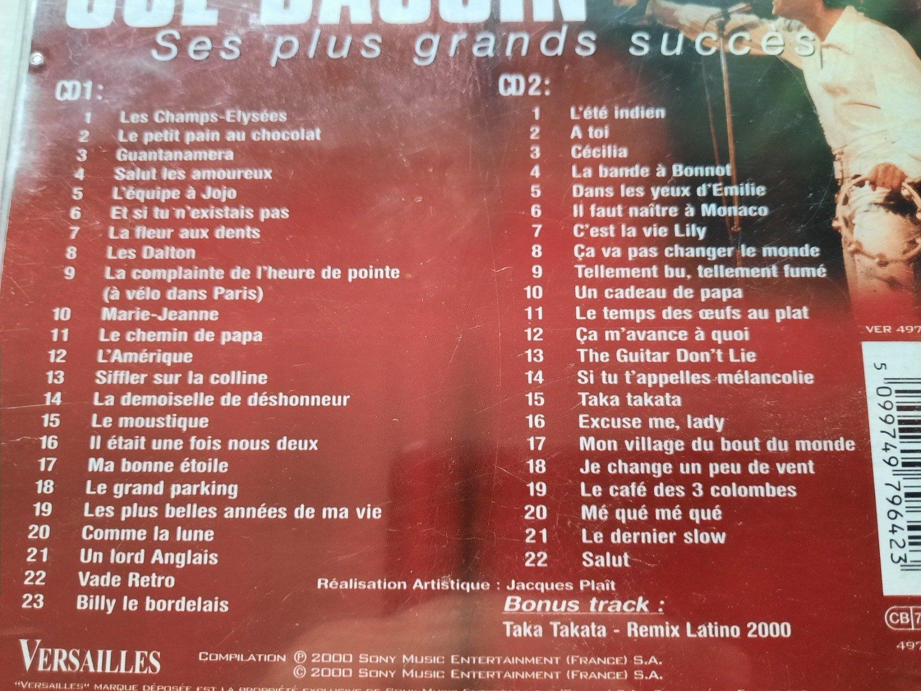 CDs: Cd Joe Dassin - Ses plus grands succès  – D'occasion à Pully par bro_n52j 2