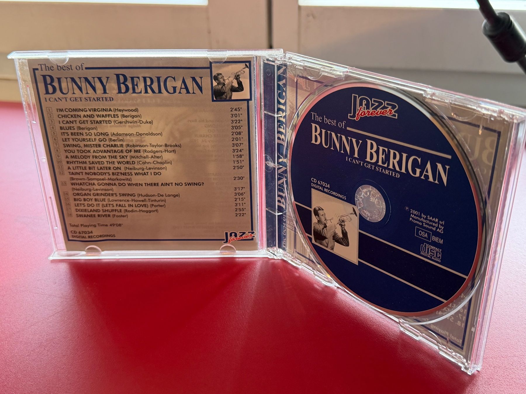 CDs: Bunny Berigan - I Can't Get Started - KA02B – Gebraucht aus Küsnacht ZH von JazzRecords 2