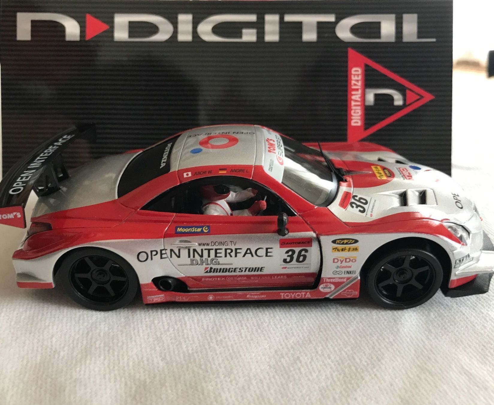 Ninco Piste: NINCO LEXUS SC430 TEAM TOM'S DIGITAL – Nuovo (secondo la descrizione) da Rebstein venduto da gimmma 2