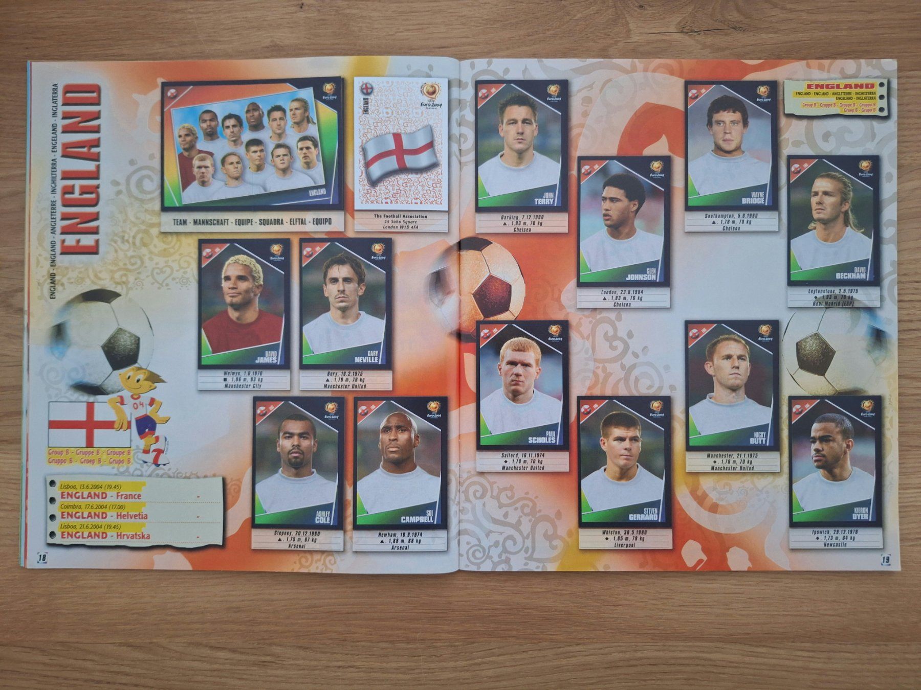 Panini Albums: PANINI EURO 2004 – D'occasion à St. Gallen par Matrix023 3