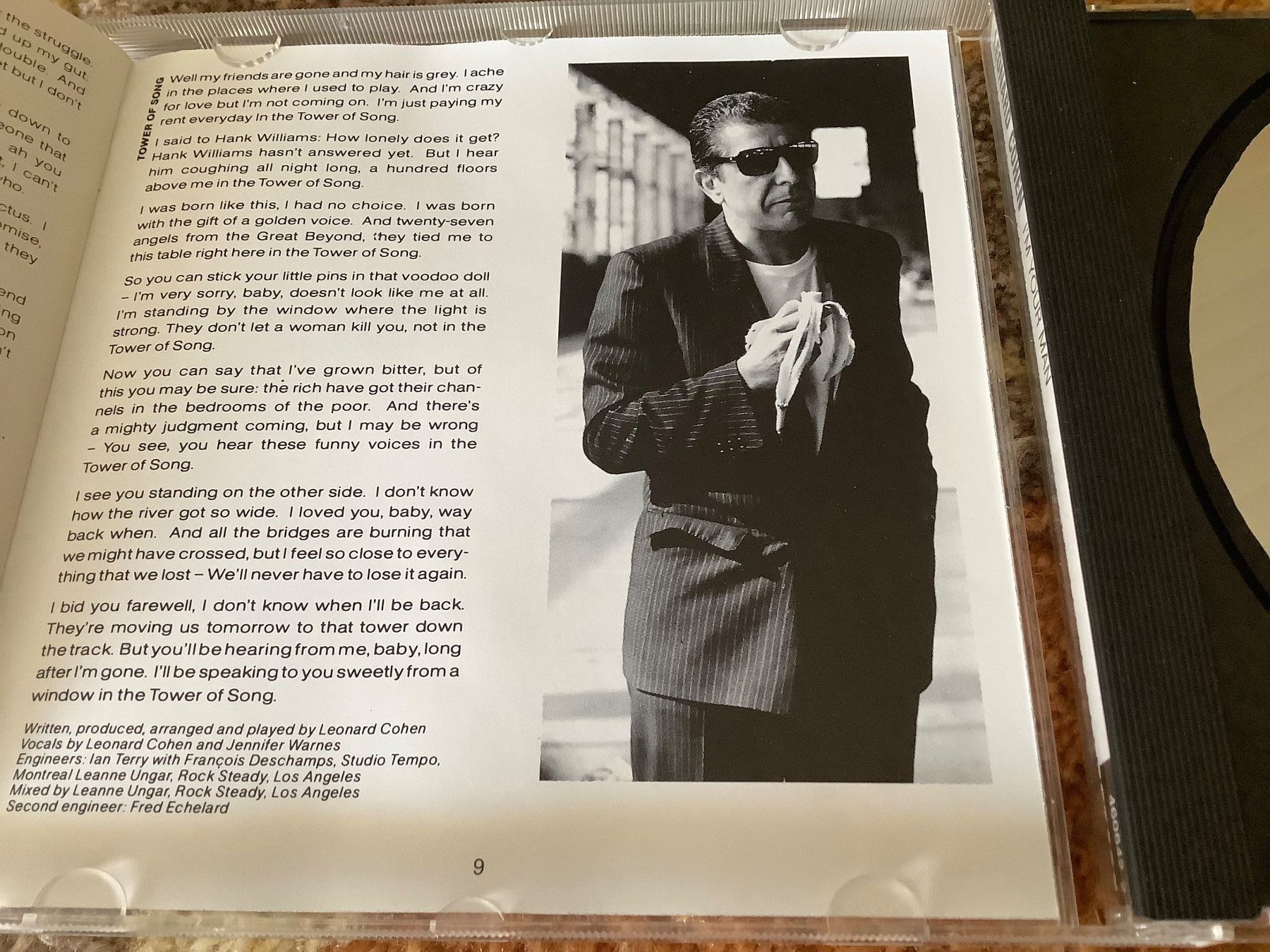 CD: Leonard Cohen * Im your Man – Usato da herzogenbuchsee venduto da HIFIANER 3