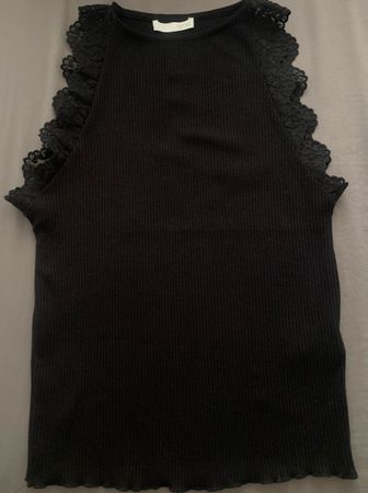 ZARA Top, mit Spitze Gr. S 