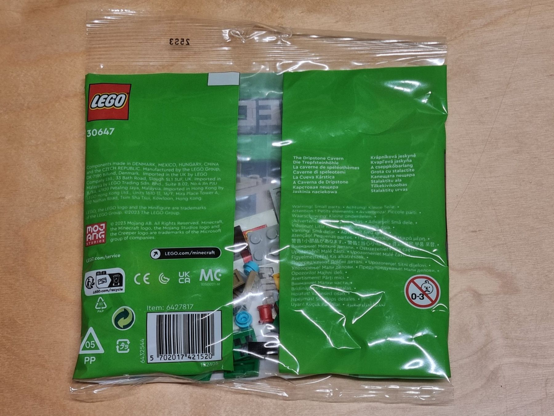 Lego Baukästen: LEGO Minecraft 30647 The Dripstone Cavern polybag – Neu und originalverpackt aus Basadingen von tot_59zf 2