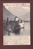 Château de CHILLON - Dents du Midi - 1904
