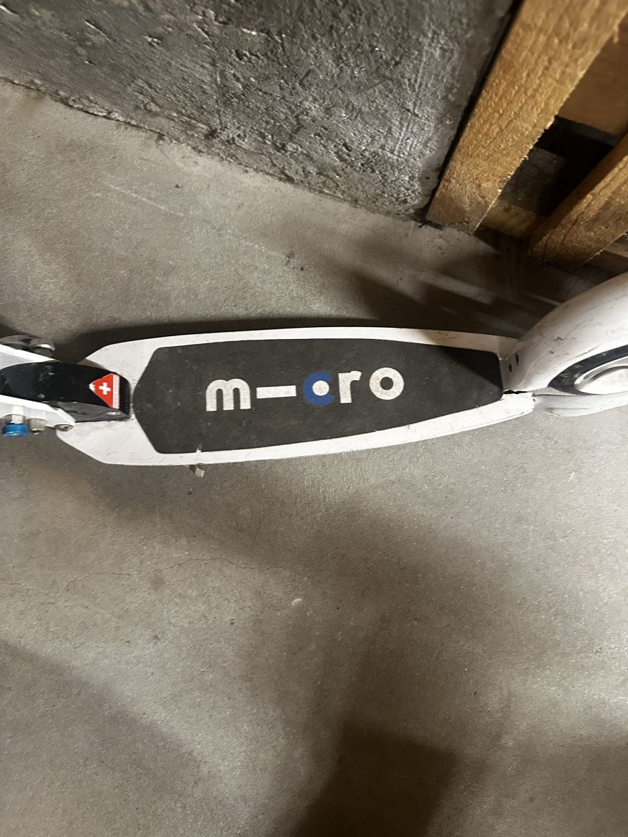 Scooters: Micro Scooter Klappbar Weiss – Gebraucht aus Zürich von estela22 1