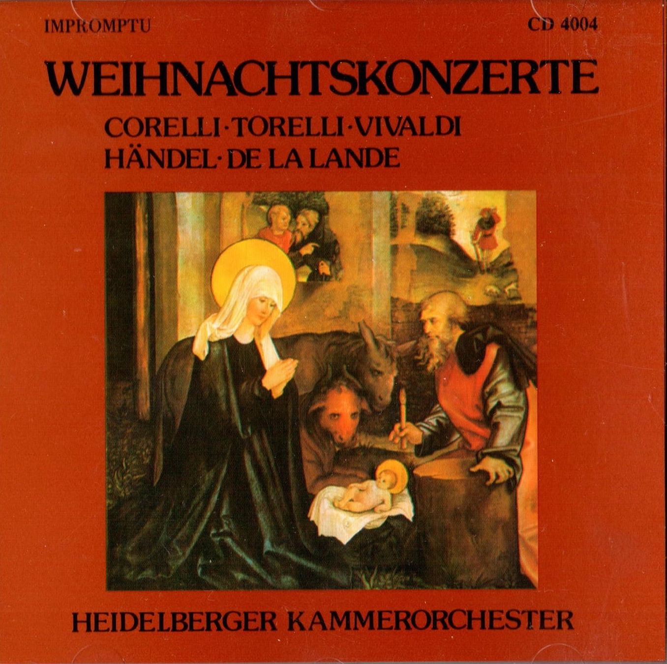 CDs: Corelli, Vivaldi, Torelli, Lande - Weihnachtkonzerte - 1 CD – Gebraucht aus Chavornay von 4dphila