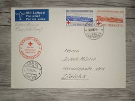 TR16 Enveloppe  + Timbre Suisse 1939