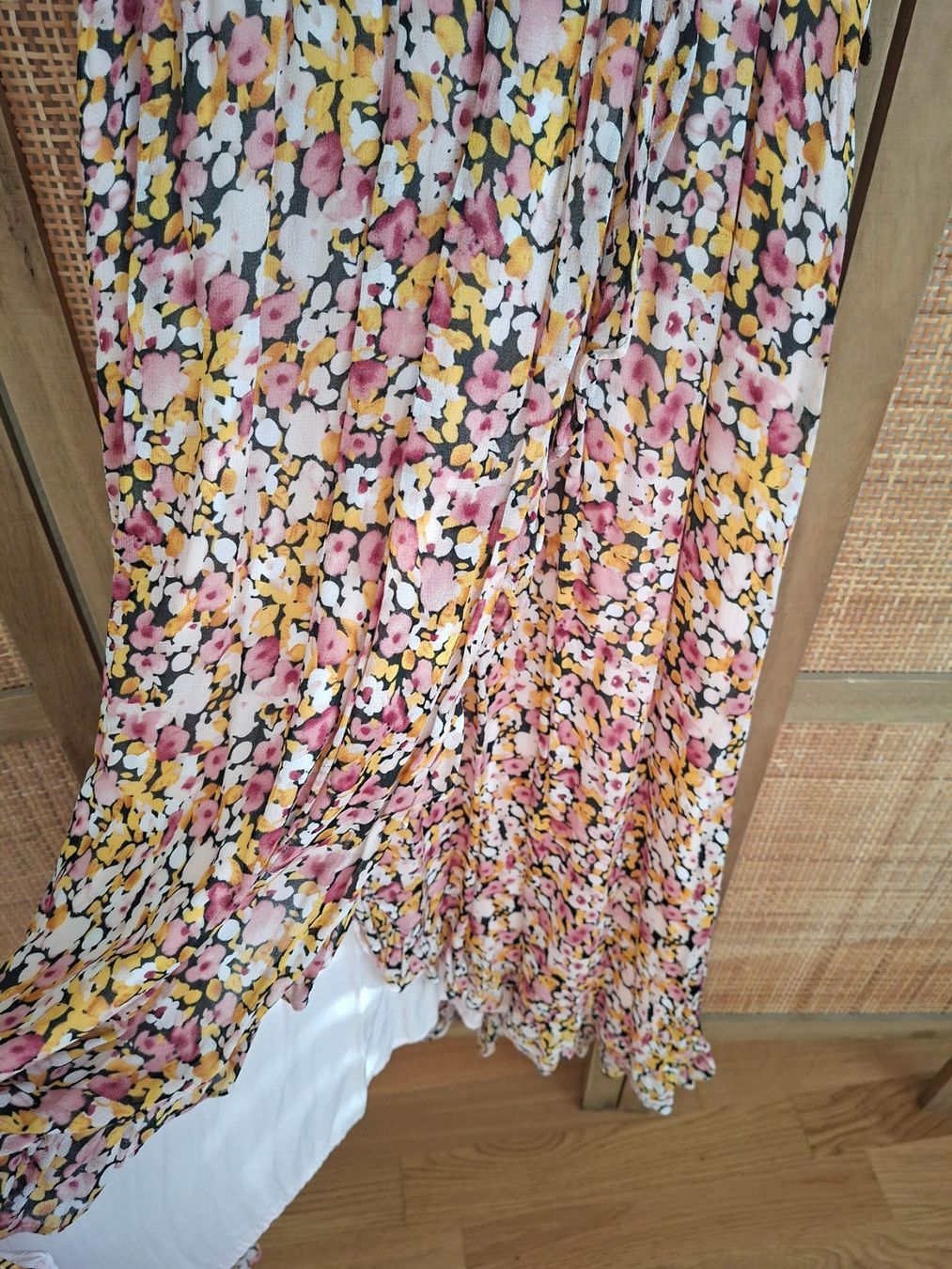 Robes: Robe longue imprimée fleuri taille S Freeman T. Porter – D'occasion à Genève par a_t_g5kq 2