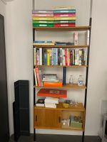 Telescopic Book Shelves Regal Teak Vintage