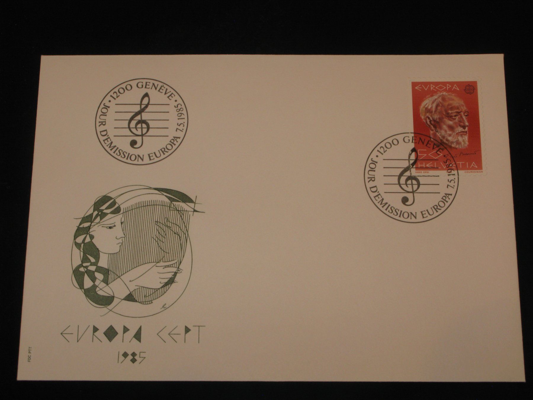 Tous les timbres: Werbemarken Europa FDC 1985 Nr. 715 "Dirigent" – D'occasion à Riken AG par HEROWE