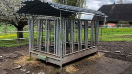 Weide-Heuraufe 2x3m (Quader- und Rundballen geeignet)