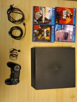 Sony PlayStation 4 Pro 1 TB – 4 Spiele + Controller