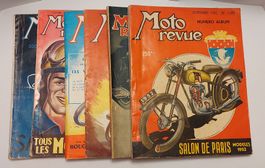 Moto Revue, 1938 -1959, lot de 6 revues