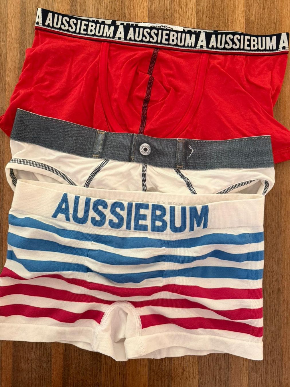 Biancheria intima: Aussiebum 3er Pack Pants - Neu – Nuovo e nell'imballaggio originale da Rombach venduto da man_v85c