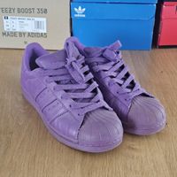 sneakers Adidas Superstar violettes pointure us7 eur40 