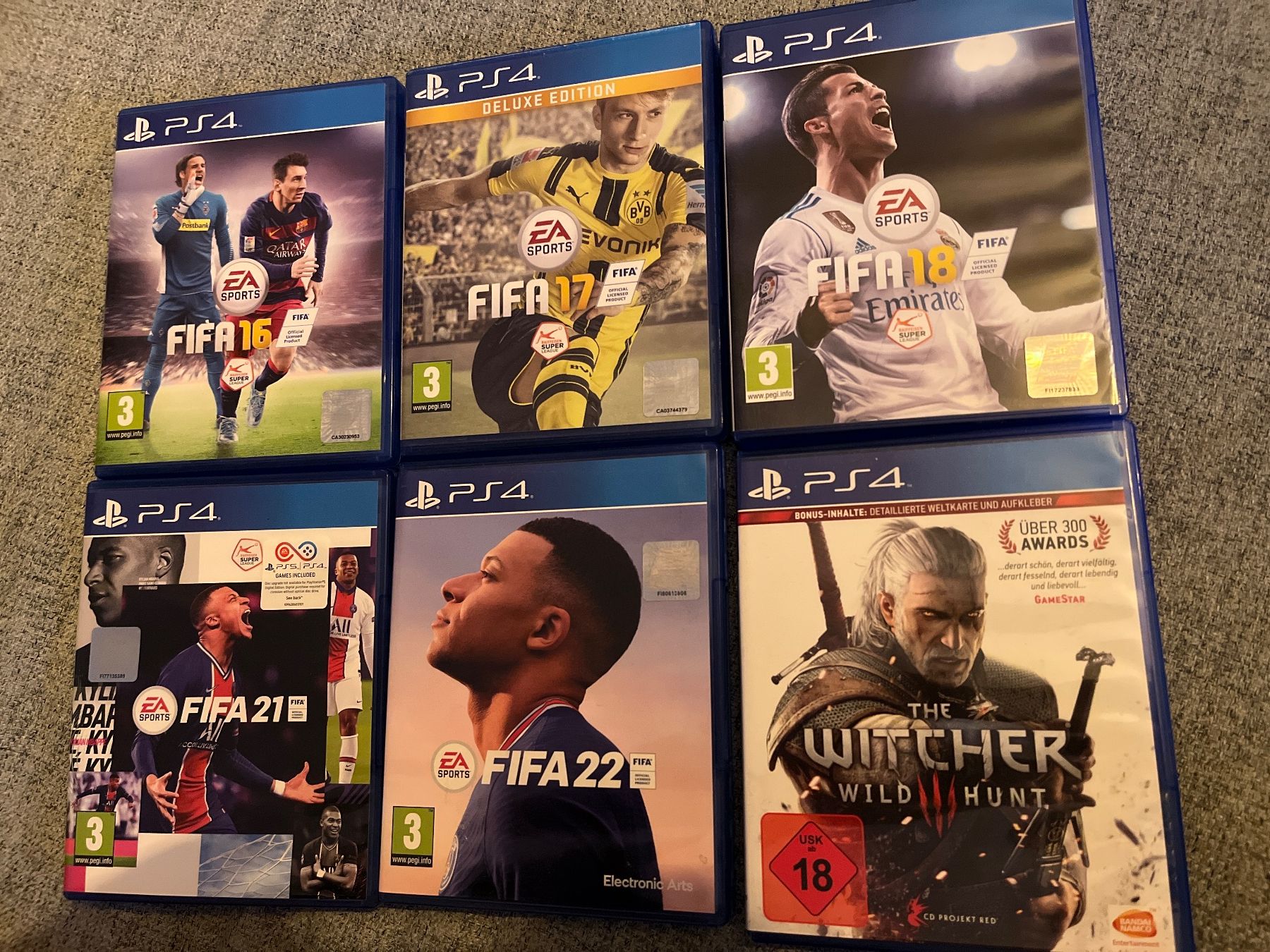Sony Consoles: PS 4 + 2 Controller + 6 Spiele – D'occasion à Zürich par and_gw9n 3