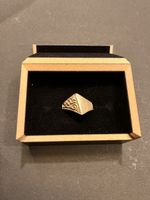 Silber Ring, Schmuck, Grösse 56, modern gearbeitet, unisex