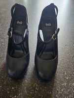 D&G Dolce & Gabbana High Heels schwarz Grösse 38
