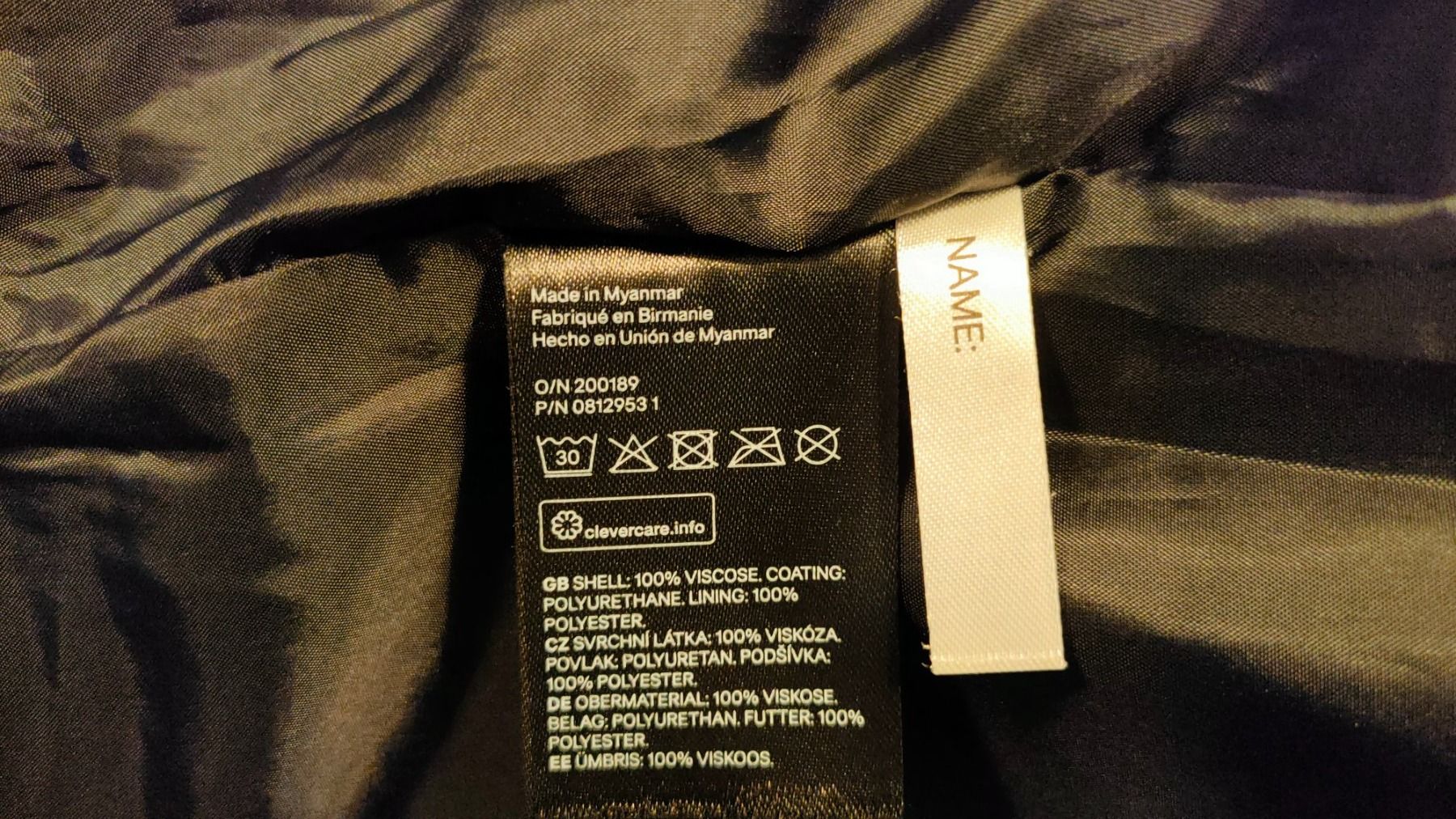 H&M Jacken & Mäntel: Jacke Kunstleder schwarz 158 – Gebraucht aus Villmergen von toptip1970 3
