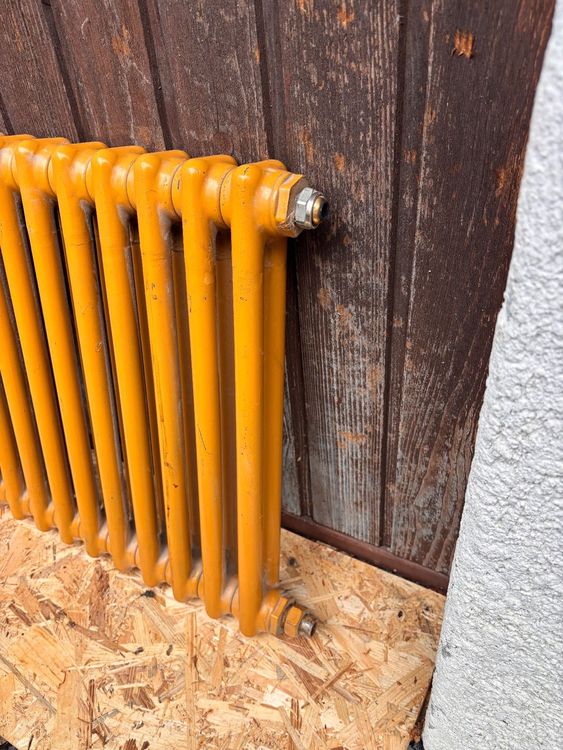 Röhrenradiator / Heizkörper – 98 × 49 × 6 cm – Ockerbraun (D'occasion ...