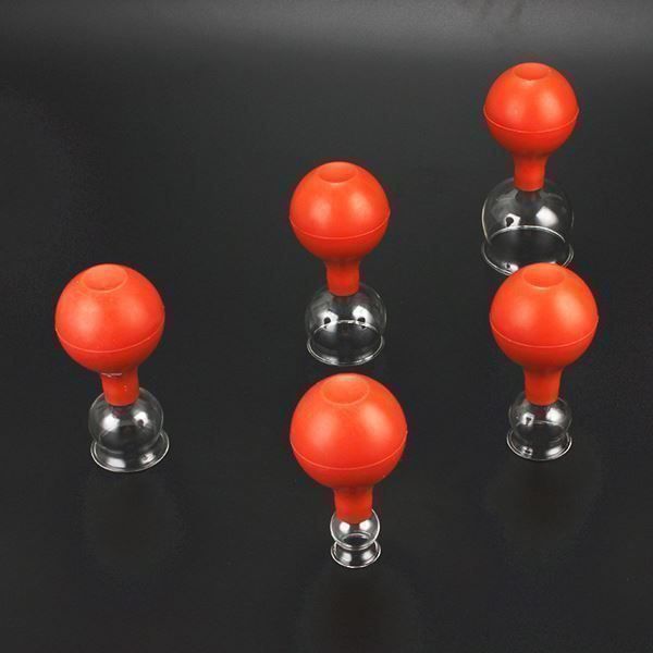 Dispositivi per massaggi: 5tlg Schroepfglaeser Schroepfglas Set – Nuovo (secondo la descrizione) da Thun venduto da nuonuo 3