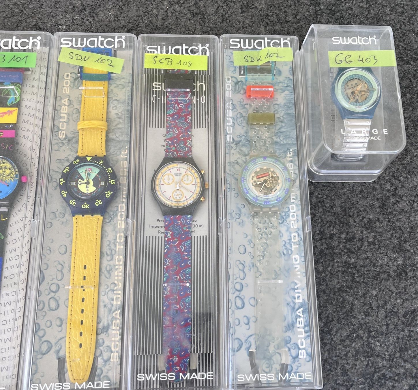 Swatch Orologi: Swatch - Uhren Sammlung 12 St. – Usato da Allschwil venduto da Zermatt 2