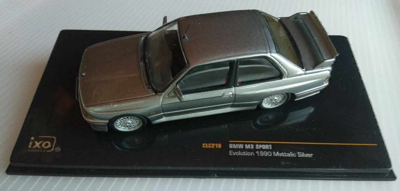 BMW Modellautos: BMW M3 E30 Sport Evolution 1990 silber met.     1:43 von IXO – Neu und originalverpackt aus Gerlafingen von espero88 5